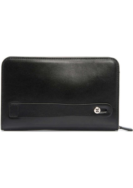 Siyah Hakiki Deri Erkek El Çantası - S1PC00021357-B06