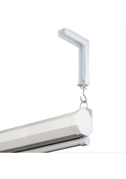 2pcs Projektör Perde Askı Projektör Ekran L Basket Montaj Askı Tutucu Ayarlanabilir Uzantı Montaj Standı (Yurt Dışından)