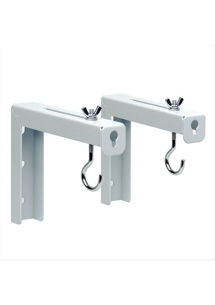 2pcs Projektör Perde Askı Projektör Ekran L Basket Montaj Askı Tutucu Ayarlanabilir Uzantı Montaj Standı (Yurt Dışından) modelleri