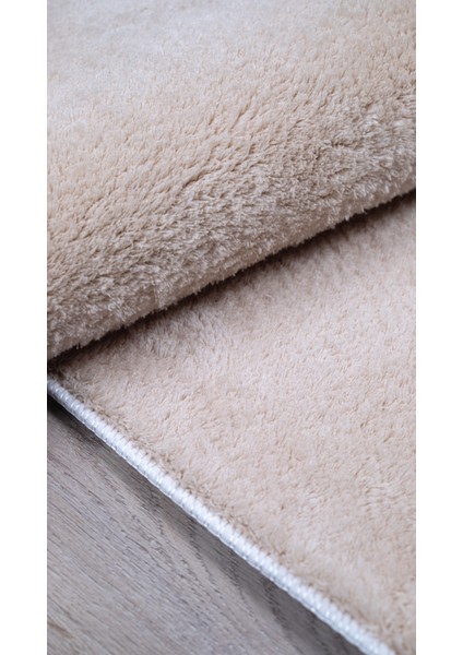 Santiva Home Bej Post Peluş Halı – Ultra Yumuşak, Antibakteriyel, Kaymaz Dot Taban, Makinada Yıkanabilir – Salon, Koridor ve Çocuk Odası Halısı fırsatları
