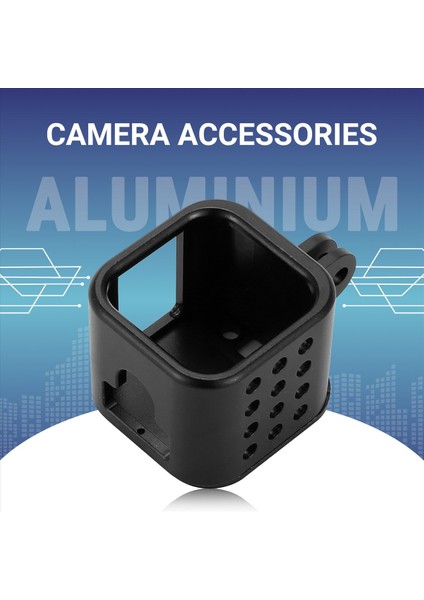 Alüminyum Alaşım Koruyucu Konut Kılıfı Kapak Çerçevesi Gopro Kahraman 4/5 Oturum Pro Sport Aksiyon Kamera Aksesuarları Siyah (Yurt Dışından) indirimleri