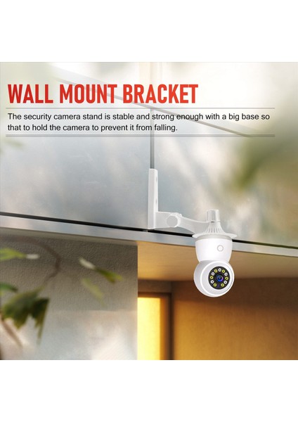 Duvar Montajı Kamera Depolama Stand Tutucu 180 Derece Bulut Kamerası Için Ayarlanabilir 291 Serisi Wifi Ev Güvenliği Camara (Beyaz) (Yurt Dışından) fırsatları