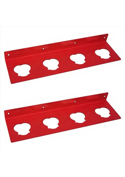 4 Yuvalı M12 Pil Tutucu Duvar Braketi Için 2x Pil Tutucu (Yurt Dışından)