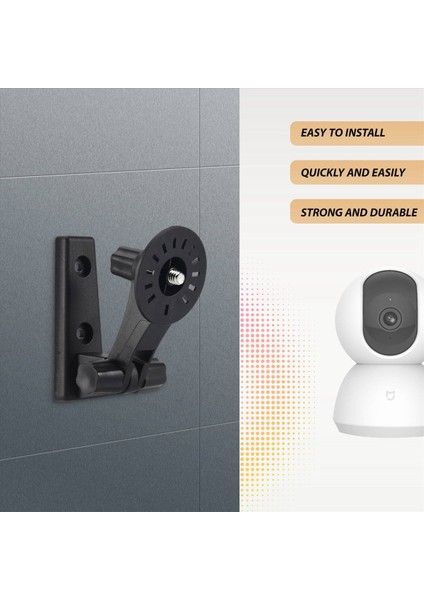 Duvar Montajı Kamera Depolama Stand Tutucu 180 Derece Bulut Kamerası Için Ayarlanabilir 291 Serisi Wifi Ev Güvenliği Camara (Siyah) (Yurt Dışından) fırsatları