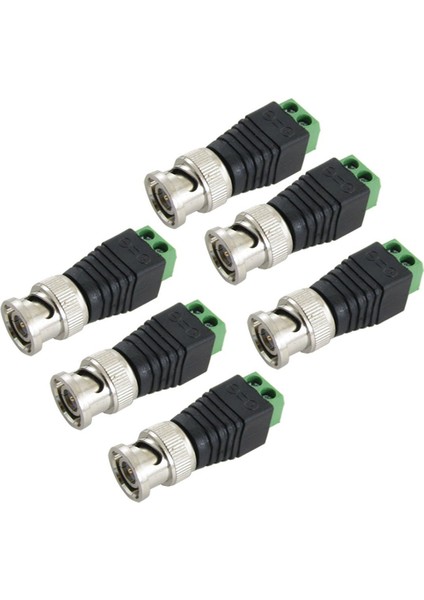 50 x Cat5 - Bnc Coax Video Balun Konnektörü Cctv Kamera (Yurt Dışından)
