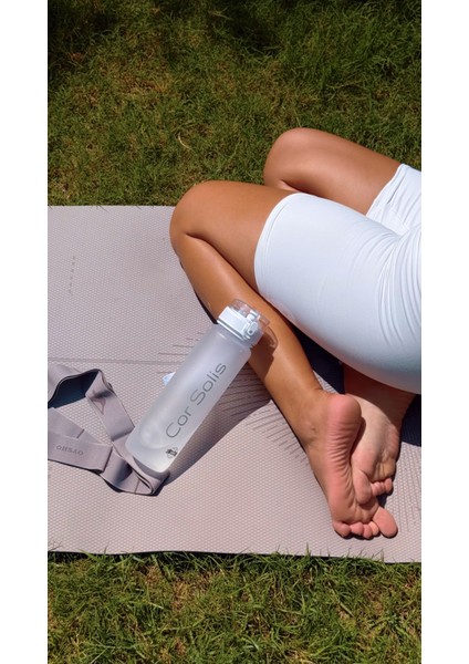 Tritan Suluk ve Matara 1050 ml - Su Matarası - Pipetsiz, %100 Sızdırmaz Garantili, BPA ve Toksik İçermez, Koku Yapmaz, Dayanıklı Kumaş Askılı - Beyaz fırsatları