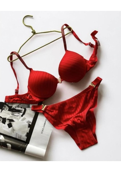 Lusi Store Şık Dolgulu Sütyen Takımı