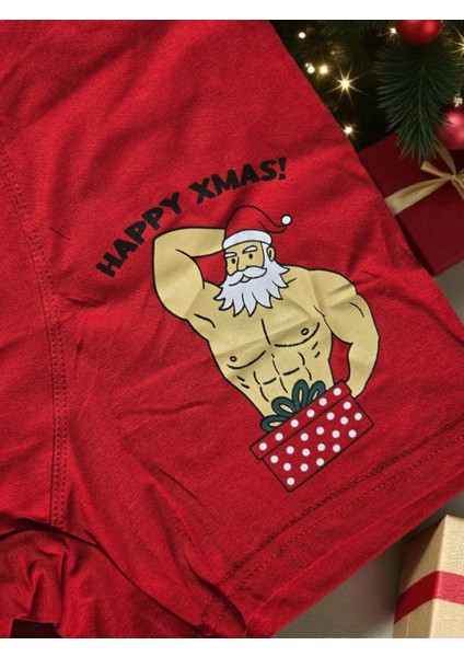 - Yılbaşı Temalı Desenli Erkek Boxer – Hediye Paketli fiyatları