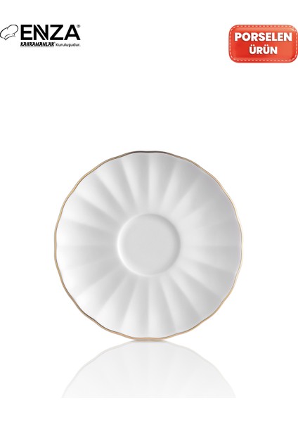 Istiridye 6 Kişilik Gold Porselen Kahve Fincanı Takımı indirimleri