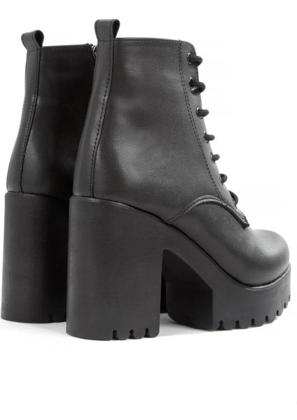 Kadın Bağcıklı Platform Topuklu Bot modelleri