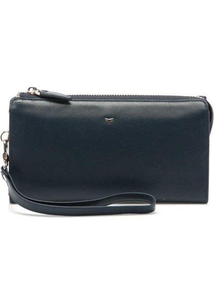 Lacivert Hakiki Deri Erkek El Çantası - S1PC00021287-M80