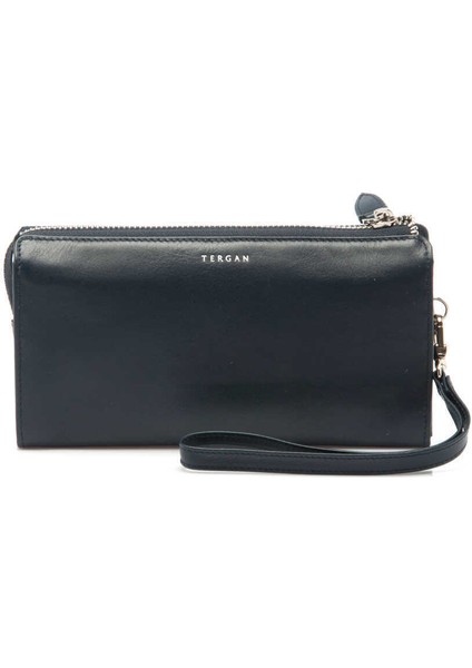 Lacivert Hakiki Deri Erkek El Çantası - S1PC00021287-M80