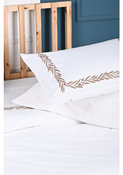 Linda Nakışlı %100 Pamuk Nevresim Takımı fırsatları