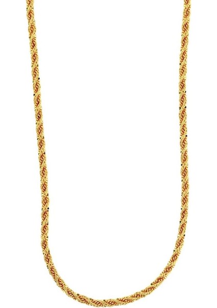 22 Ayar Altın Halat Zincir - F005631