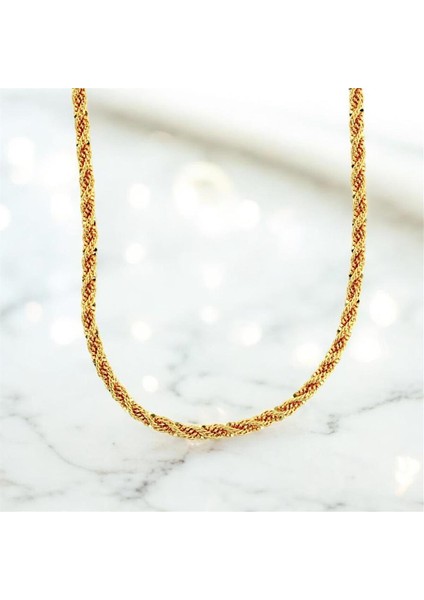 22 Ayar Altın Halat Zincir - F005631 fiyatları