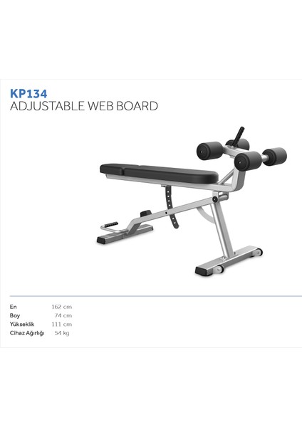 Profıtness Adjustable Web Board KP134