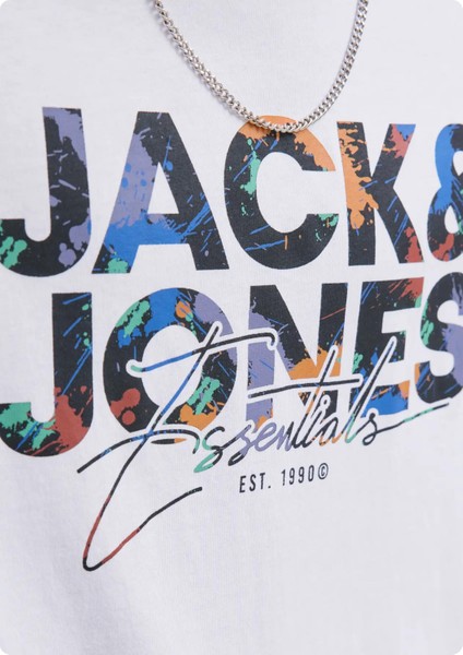 Jack&jones 12278523 Jjgeolas Tee 0 Yaka Kısa Kol Tsh indirimleri