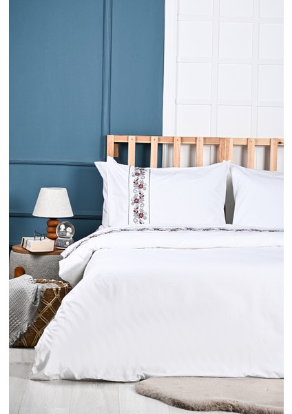 Almira Nakışlı %100 Pamuk Nevresim Takımı fiyatları