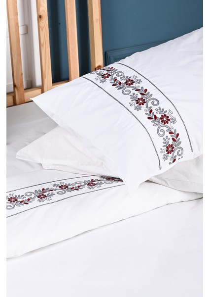 Almira Nakışlı %100 Pamuk Nevresim Takımı indirimleri