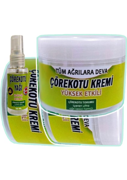 Çörek Otu Kremi 3 Adet 100 ml + 30 ml Çörek Otu Yağı