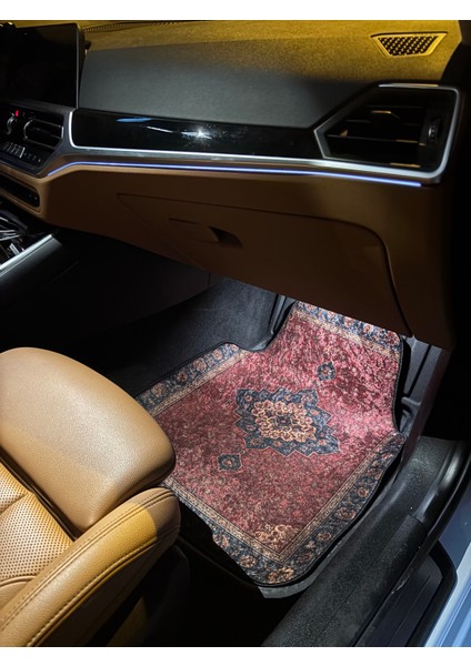 Lüx Oto Halı Paspas Desenli Yıkanabilir Universal (Her Araca Uyumlu)(Türk Motifi Desenli Koyu) fiyatları