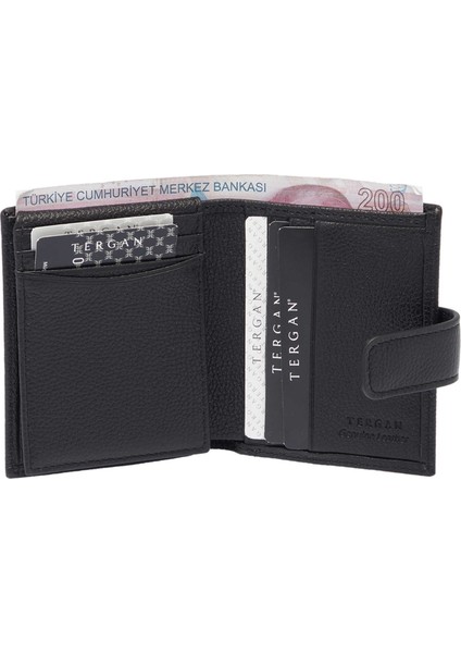 Siyah Hakiki Deri Erkek Cüzdan - S1CE00001623-U9G