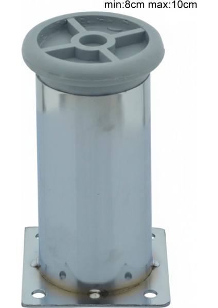 Metal Ayarlanabilir 3 Adet Mobilya Ayağı Metal Tablalı 8cm indirimleri