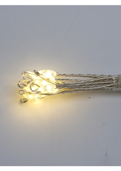 150'LI Beyaz LED Zincir, Yılbaşı Ağacı Için 230CM Işık Şeridi fırsatları