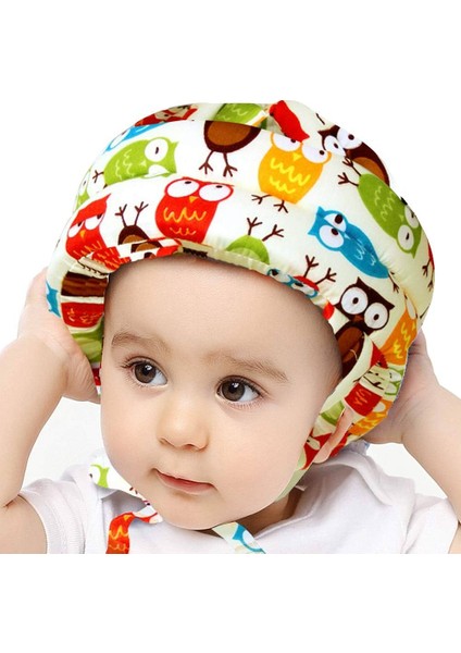 Ayarlanabilir Bebek Çocuk Baş Kafa Koruma Güvenlik Kaskı - Bebek Kafa Koruyucu - Bebek Emniyet Kaskı