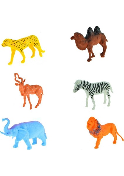 6'lı Yaban Hayatı Figür Seti