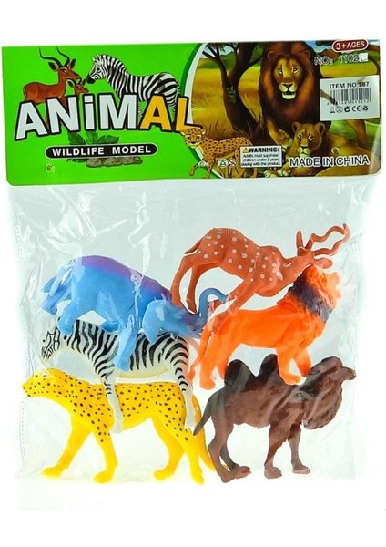6'lı Yaban Hayatı Figür Seti fiyatları