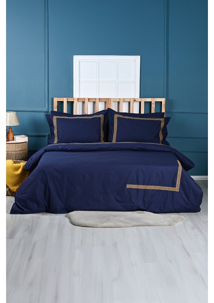 Duru Nakışlı %100 Pamuk Nevresim Takımı