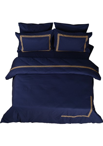 Duru Nakışlı %100 Pamuk Nevresim Takımı