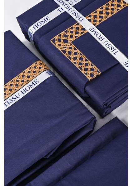 Duru Nakışlı %100 Pamuk Nevresim Takımı