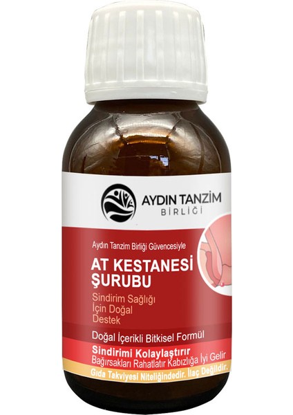 Aydın Tanzim Birliği At Kestanesi Şurubu 1 Adet Gıda Takviyesi