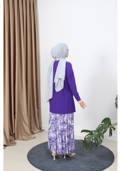 Palmiye Desen Sandy Etekli Takım indirimleri