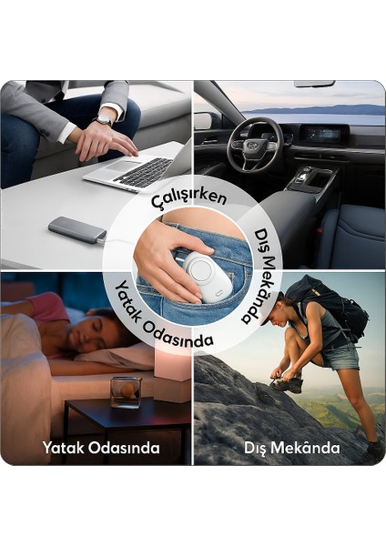 2.5W 1200 Mah Apple Watch Akıllı Saat Uyumlu Wireless Kablosuz Powerbank
