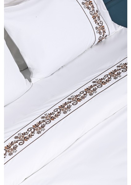 Almira Nakışlı %100 Pamuk Nevresim Takımı indirimleri