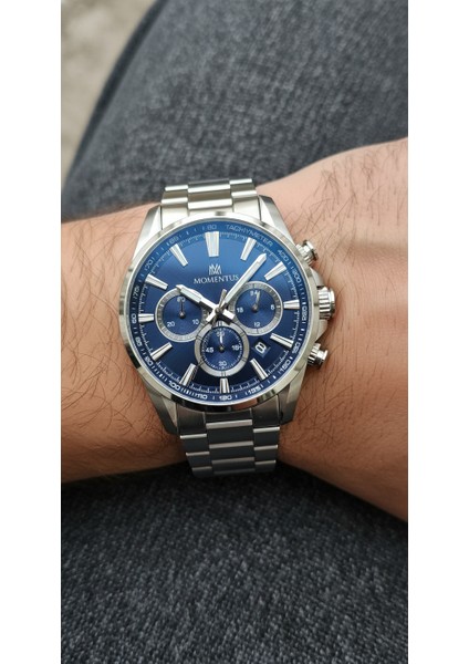 Gümüş Çelik Kordon Erkek Kol Saati SC370S-11SS