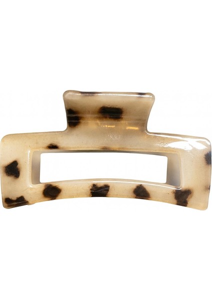 8 cm Kaplumbağa Desenli Asetat Mandal Toka