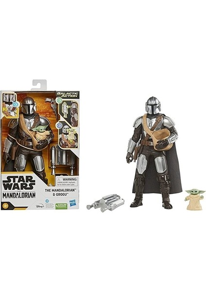 Oyuncak Star Wars The Mandalorıan Grogu Figür Sesli Oyuncak Starwars Figür Baby Yoda Figür