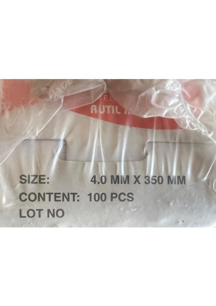 Inter Laser Rutil Kaynak Elektrod MS-6013 (4,00X350 Mm) (100'LÜ Paket) fiyatları