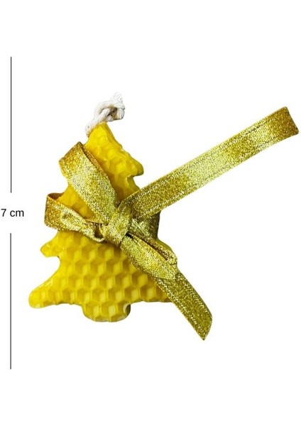 7479 El Yapımı 3'lü Set Doğal Balmumu - 13 cm / 5 cm / 7 cm modelleri