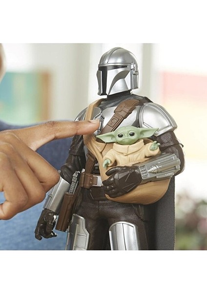 Oyuncak Star Wars The Mandalorıan Grogu Figür Sesli Oyuncak Starwars Figür Baby Yoda Figür modelleri