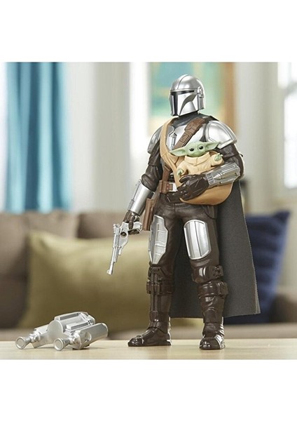Oyuncak Star Wars The Mandalorıan Grogu Figür Sesli Oyuncak Starwars Figür Baby Yoda Figür fırsatları
