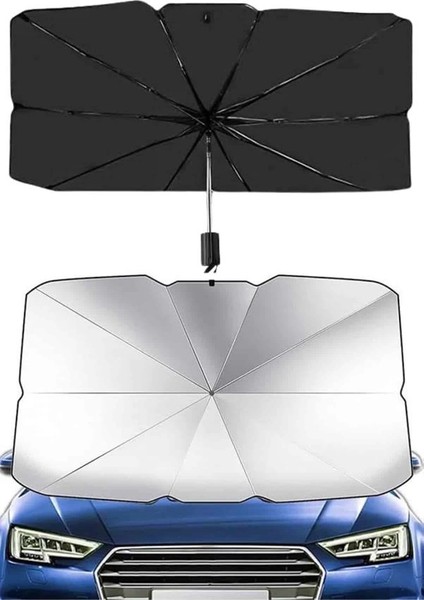 Taşınabilir Oto Cam Güneşliği Katlanabilir Tüm Araçlara Uyumlu Güneş Gölge Koruyucu fırsatları