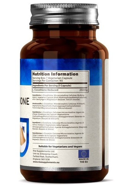 L-Glutathione Reduced – 250 Mg – 90 Kapsül modelleri