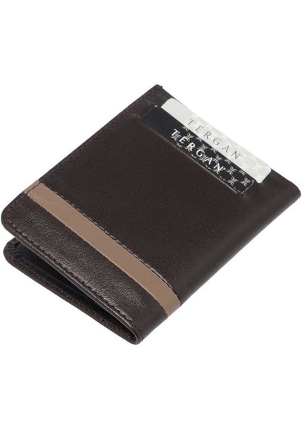 Kahve Hakiki Deri Unisex Kredi Kartlık - S1KK00001663-A8K