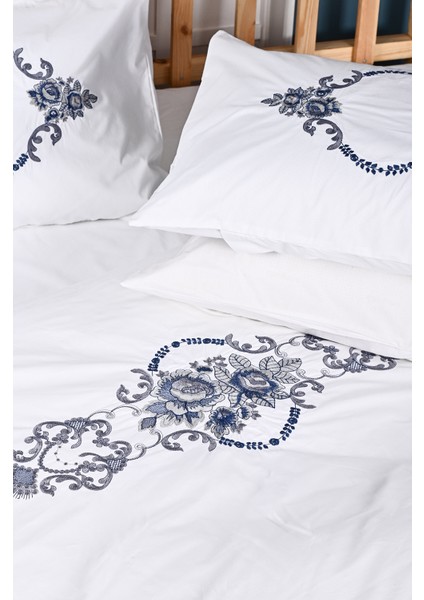 Alyans Nakışlı %100 Pamuk Nevresim Takımı modelleri