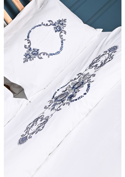 Alyans Nakışlı %100 Pamuk Nevresim Takımı indirimleri